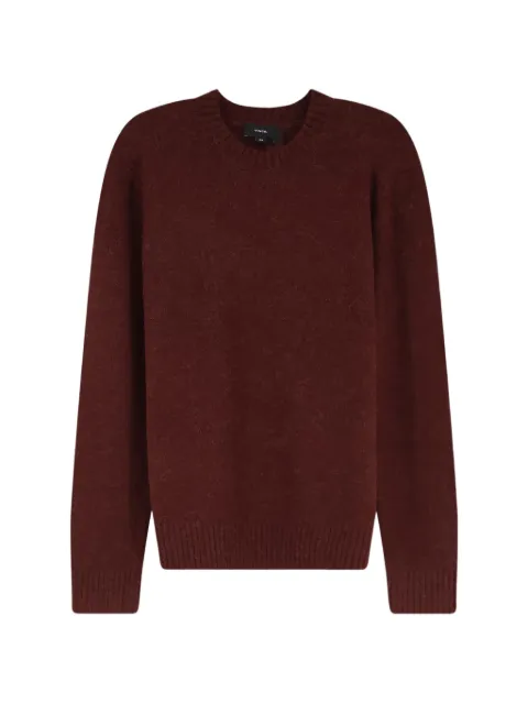 Vince jersey Mottled con cuello redondo