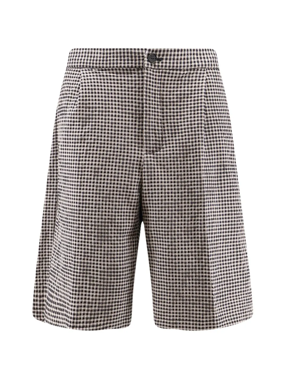 Hevo Torrelapillo checked tailored shorts - Nero
