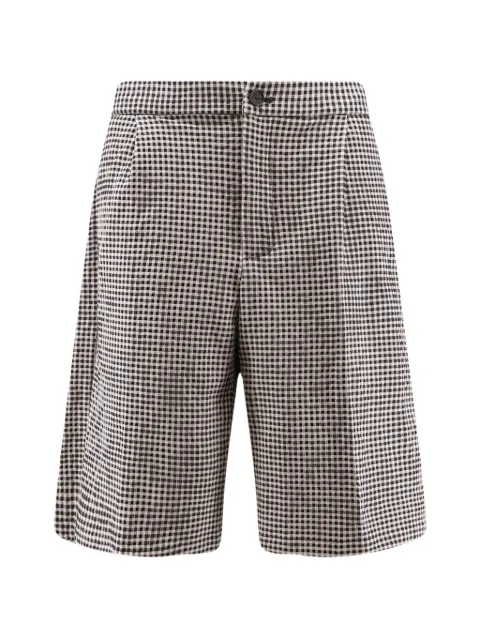 Hevo Torrelapillo checked tailored shorts