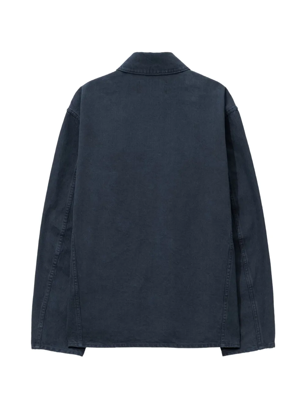 TONYWACK Button-up shirtjack met opgestikte zak Blauw