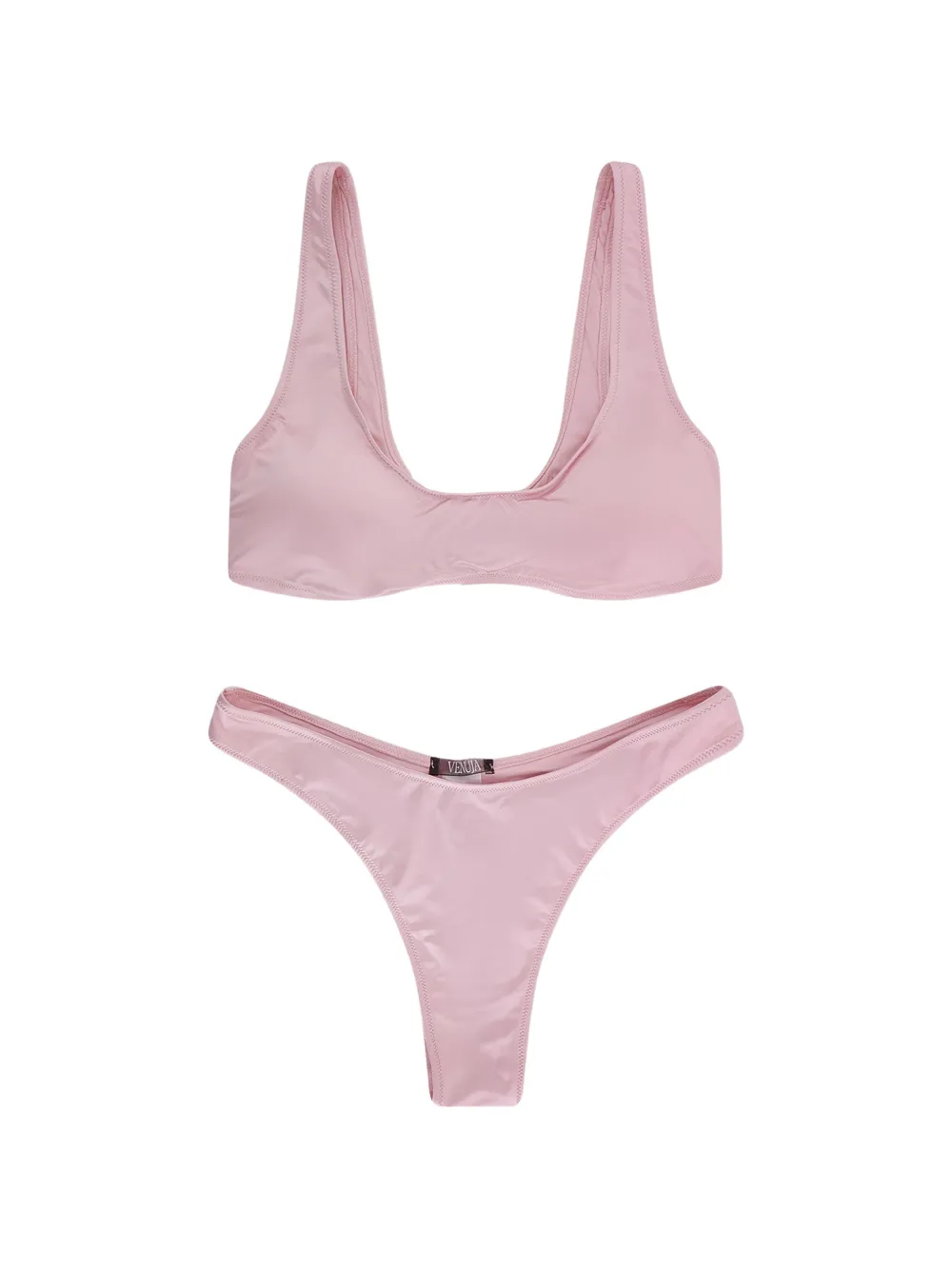 VENUJA padded high-waisted bikini - Rosa