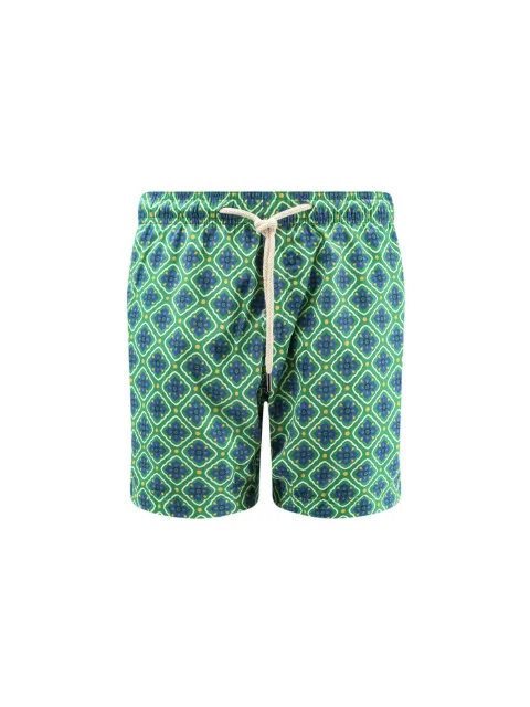 PENINSULA SWIMWEAR Pantelleria badebukser med geometrisk tryk