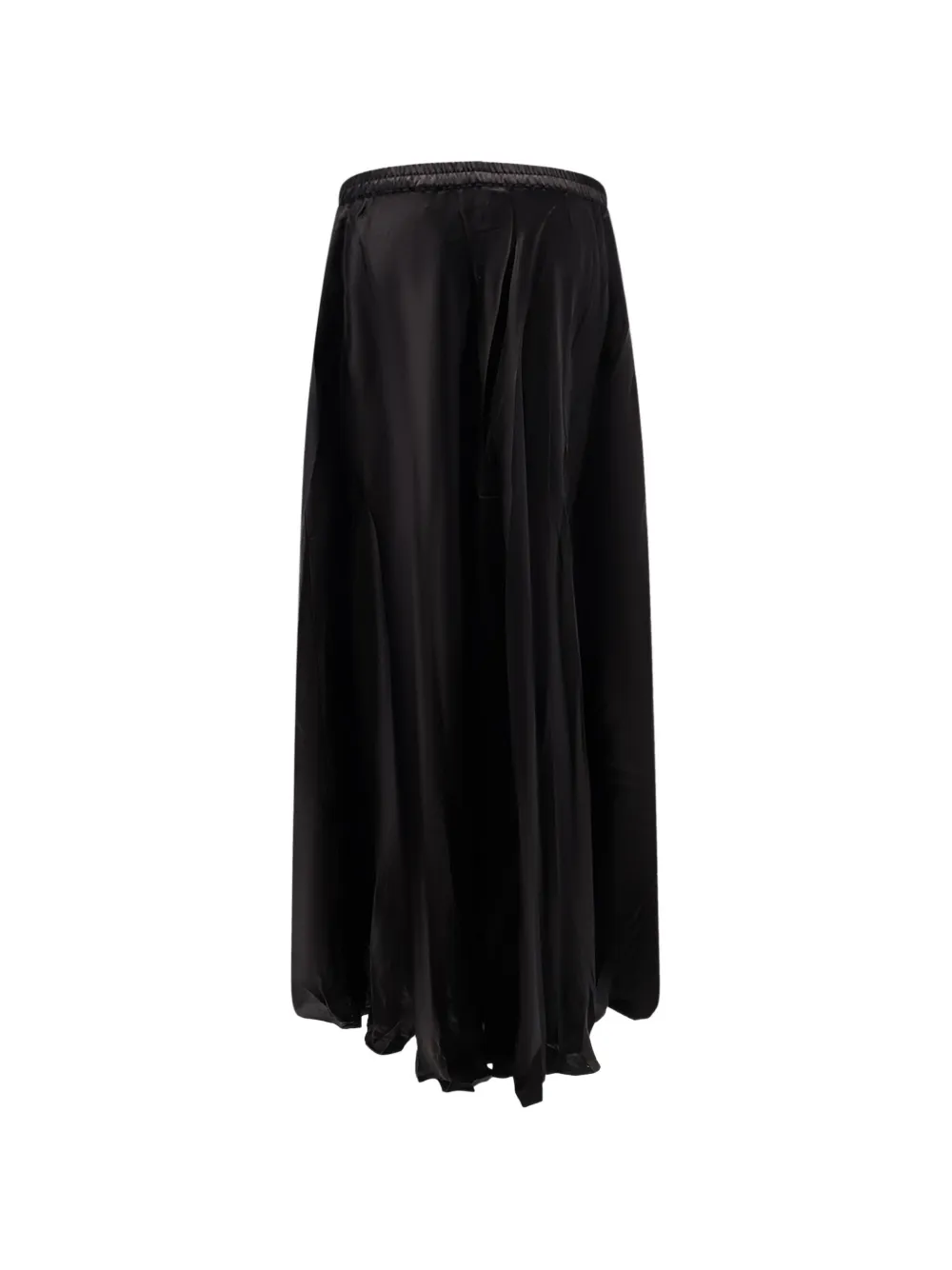 Mes Demoiselles Calista maxi-rok met satijn-effect Zwart