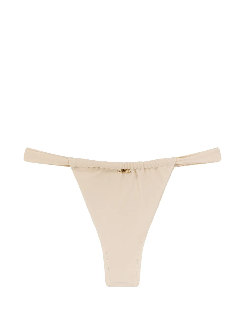 PatBO X Camila Coelho Golden Dune high-cut bikini bottoms Beige