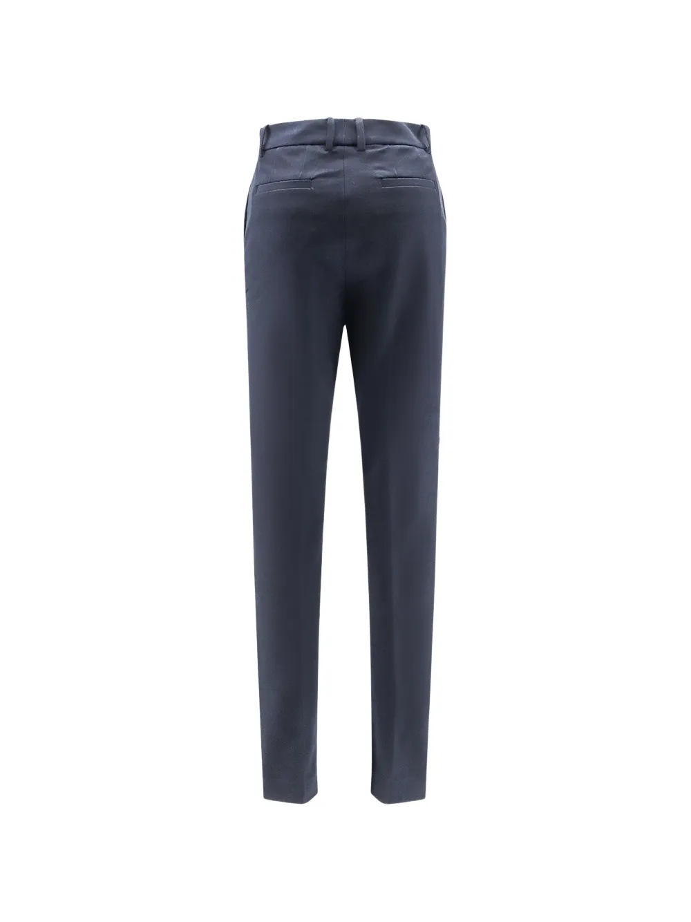 JOSEPH Coleman pressed-crease tailored trousers Blauw