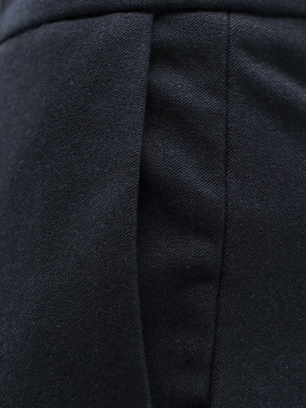 JOSEPH Coleman pressed-crease tailored trousers Blauw