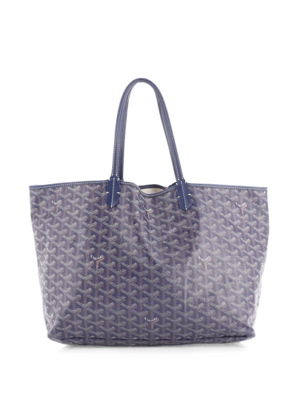 Goyard Pre-Owned Saint Louis Coated Canvas PM tote bag - Blu