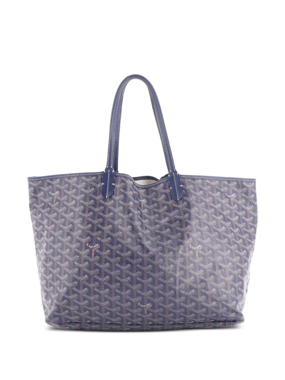 Goyard Pre-Owned Saint Louis Coated Canvas PM tote bag - Blu