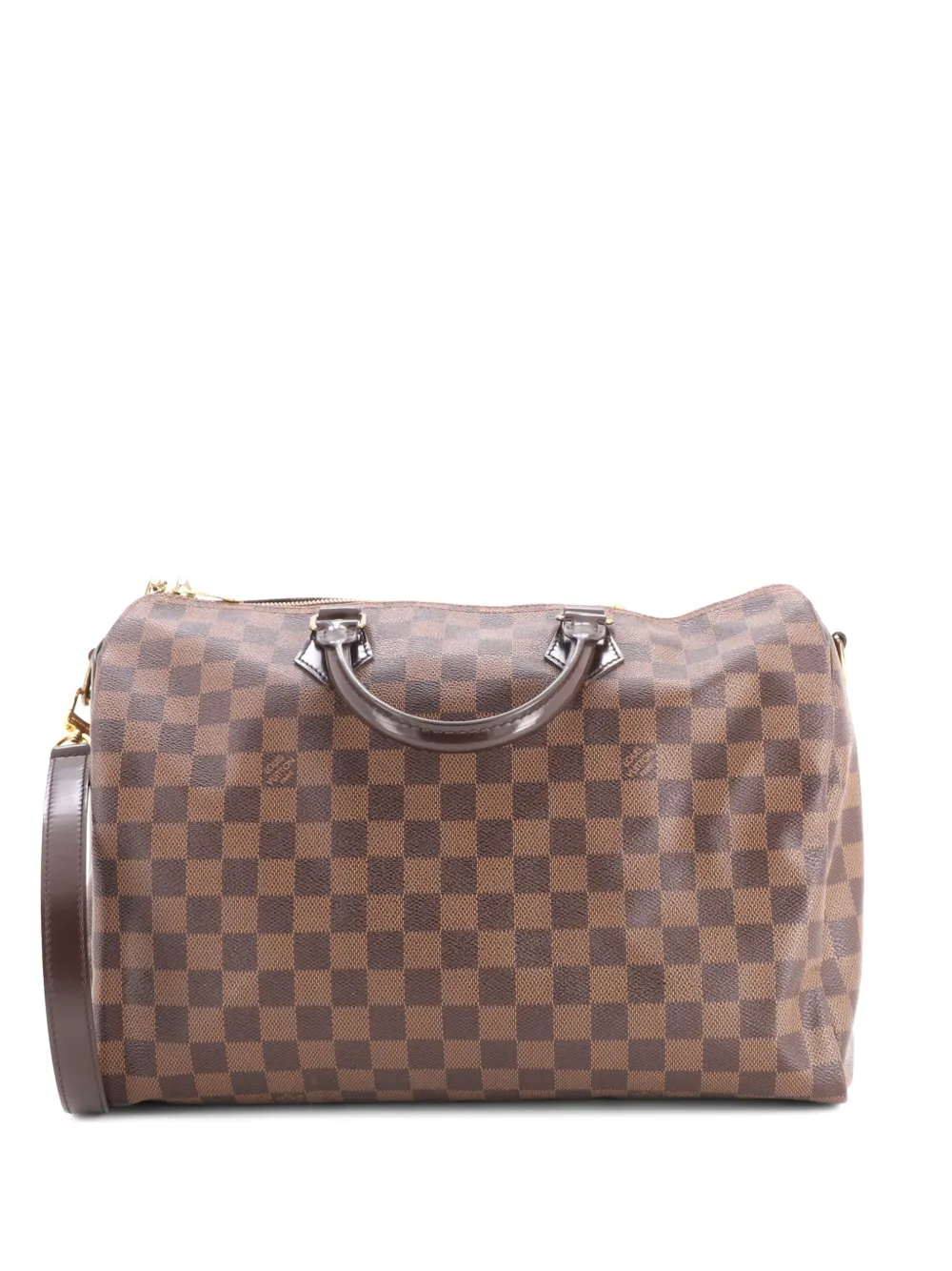 Louis Vuitton Pre-Owned Speedy Bandouliere Bag Damier 35 satchel - Marrone