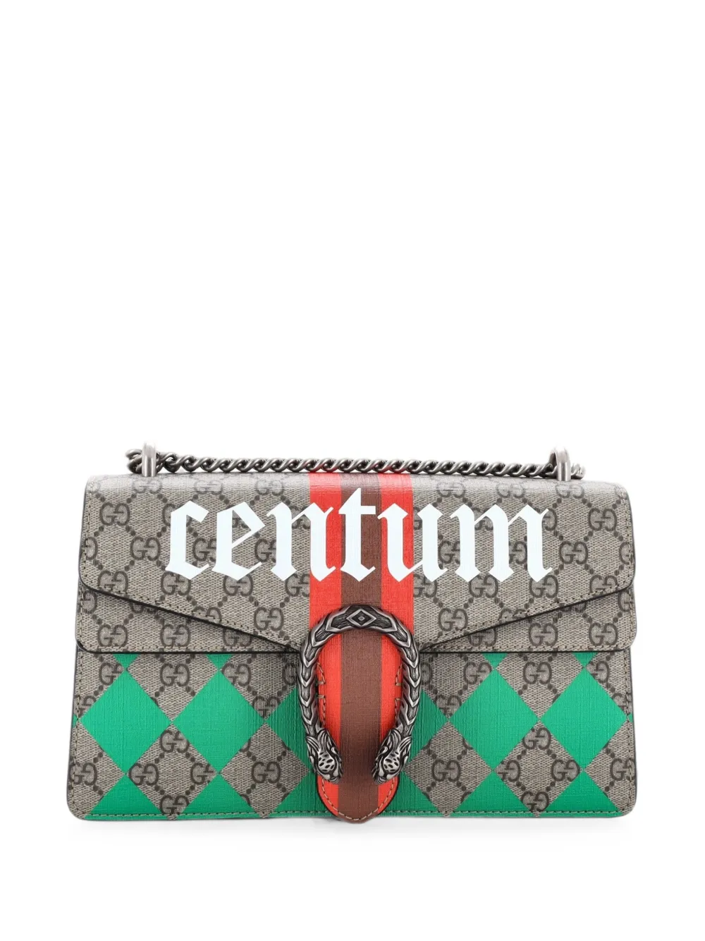 Gucci Pre-Owned Dionysus Bag Printed GG Coated Canvas Small shoulder bag - Multicolore