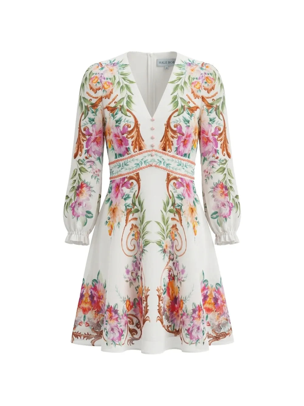 Hale Bob Frida floral-print mini dress