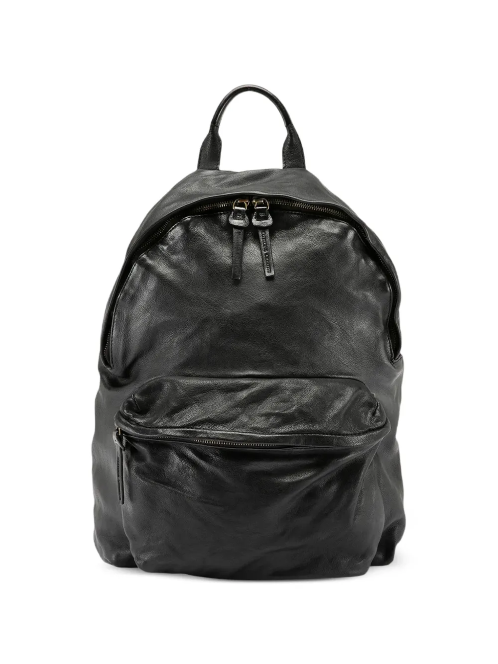 Officine Creative front-zip backpack - Schwarz