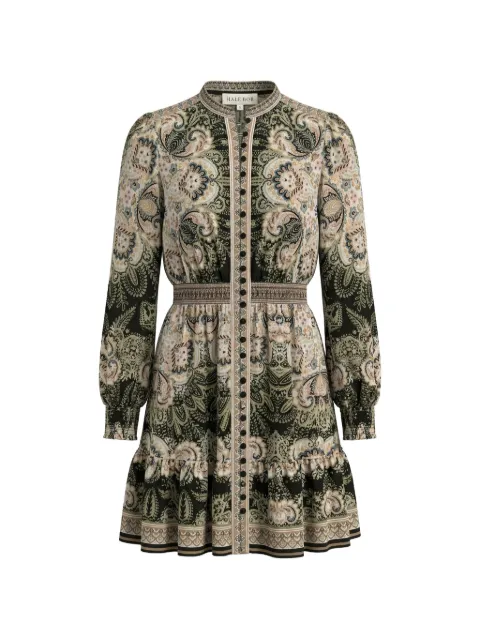 Hale Bob Eleanora paisley-print mini dress
