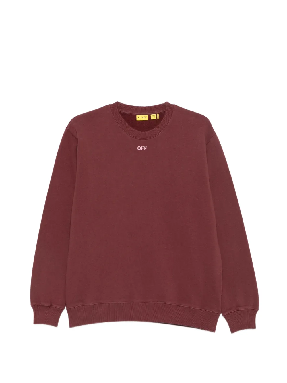 Off-White Kids Sweater met logoprint Rood