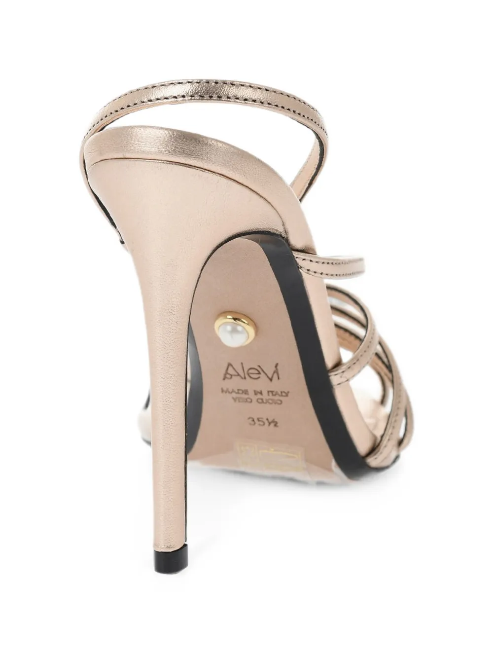 Alevì Benny leather sandals Goud