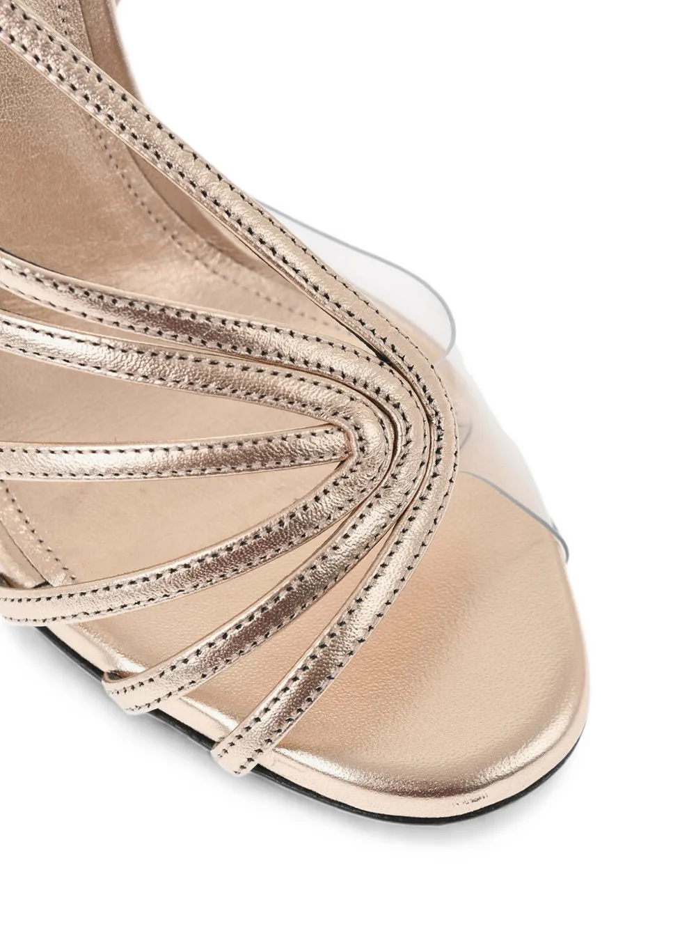 Alevì Benny leather sandals Goud