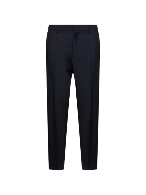 Jil Sander pantalones ajustados con pinzas