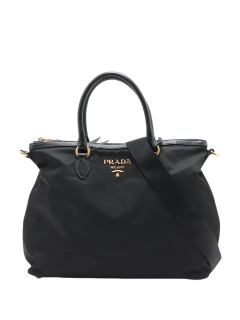 Prada Pre-Owned 2010-2026 Tessuto satchel