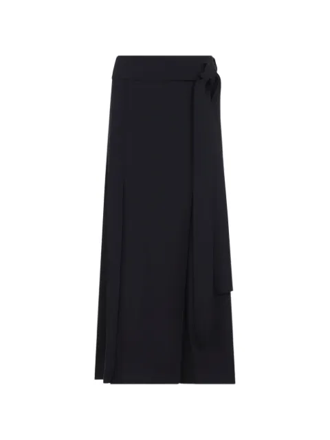 Studio Nicholson wrap-front tie-fastening maxi skirt