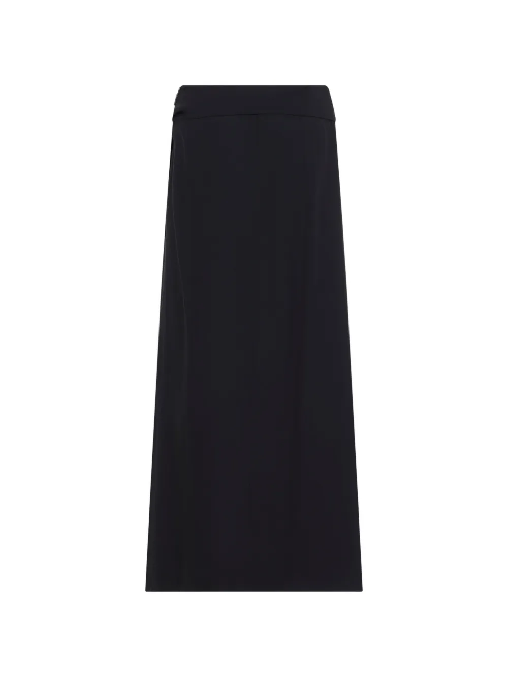 Studio Nicholson wrap-front tie-fastening maxi skirt Zwart