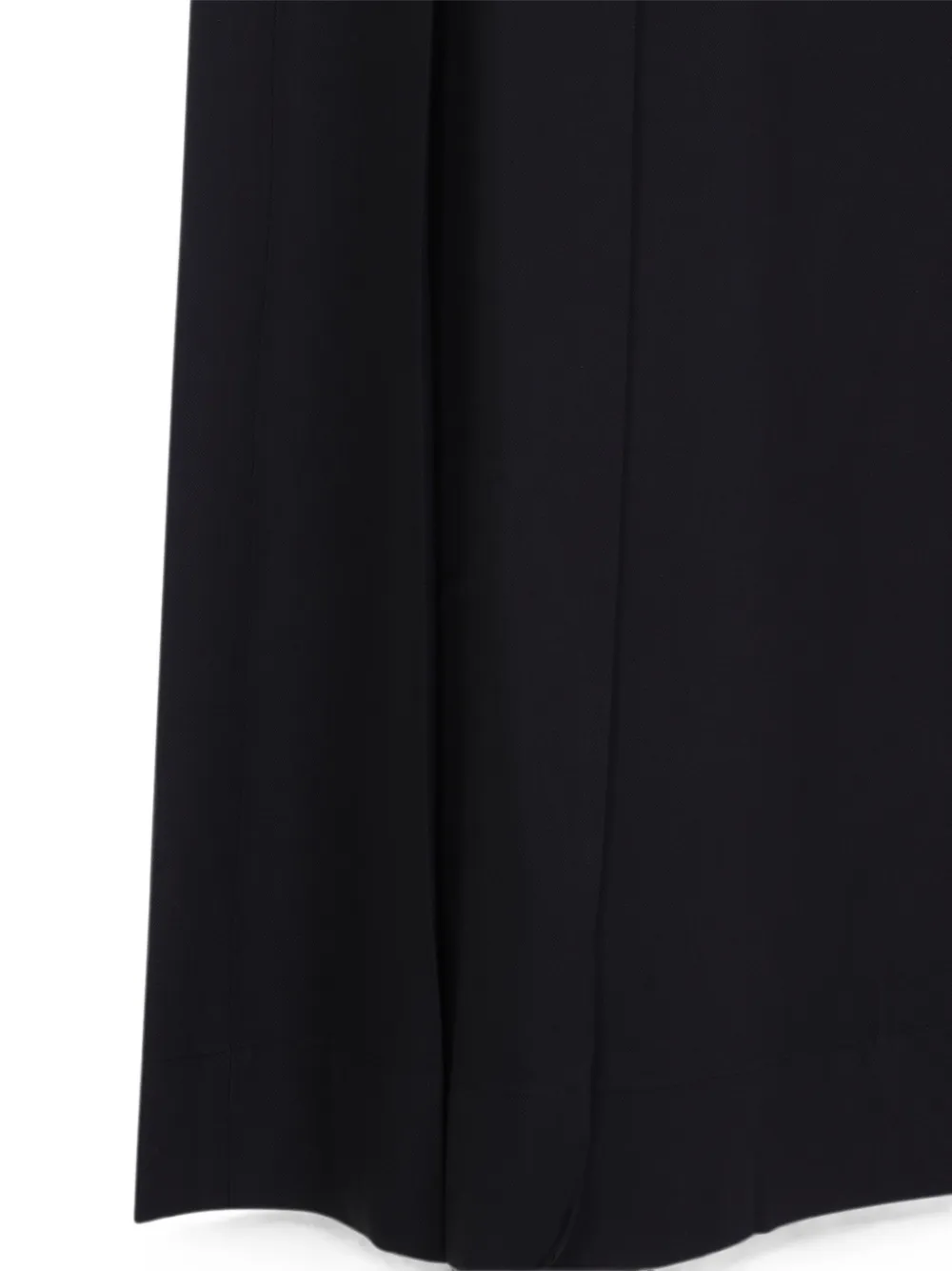Studio Nicholson wrap-front tie-fastening maxi skirt Zwart