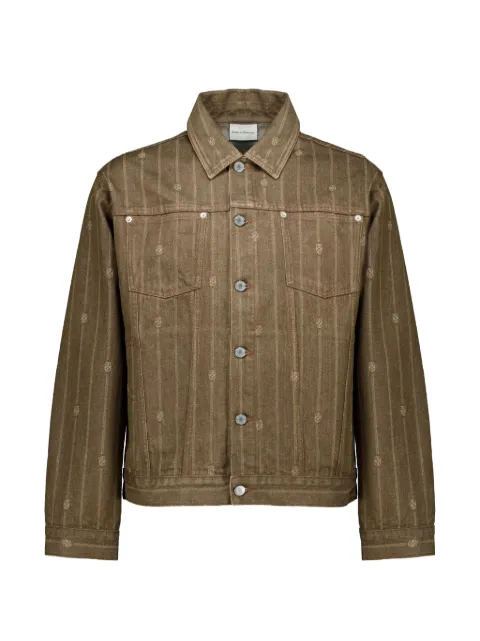Drôle De Monsieur chaqueta con monograma estampado