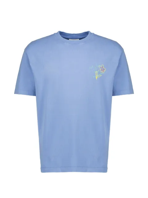 Drôle De Monsieur Esquisse slogan-print T-shirt