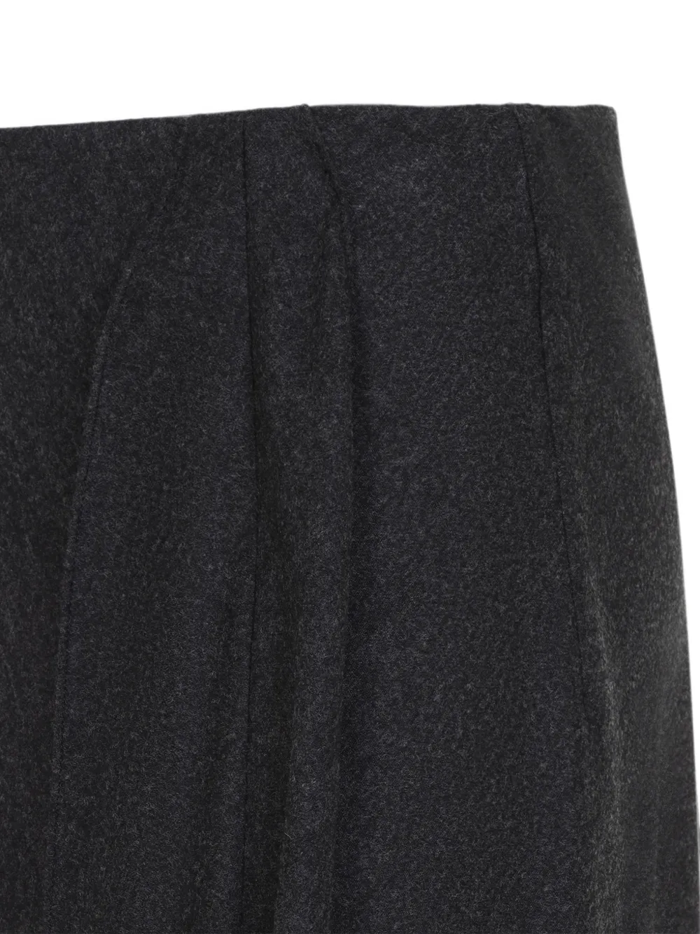 Giorgio Armani Gedrapeerde midi-rok Grijs