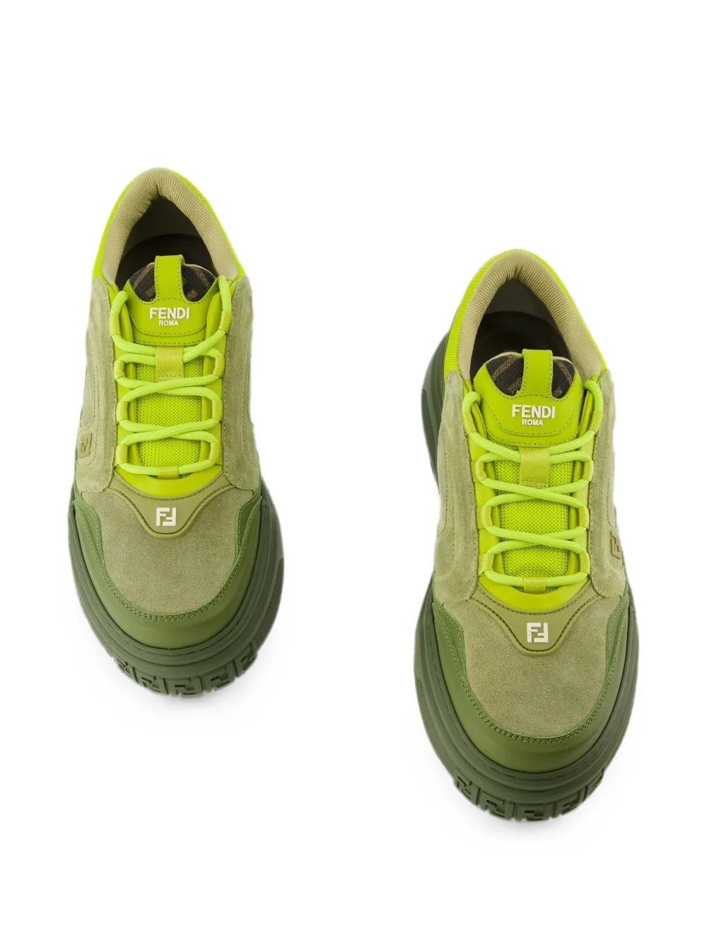 FENDI Force FF sneakers Groen
