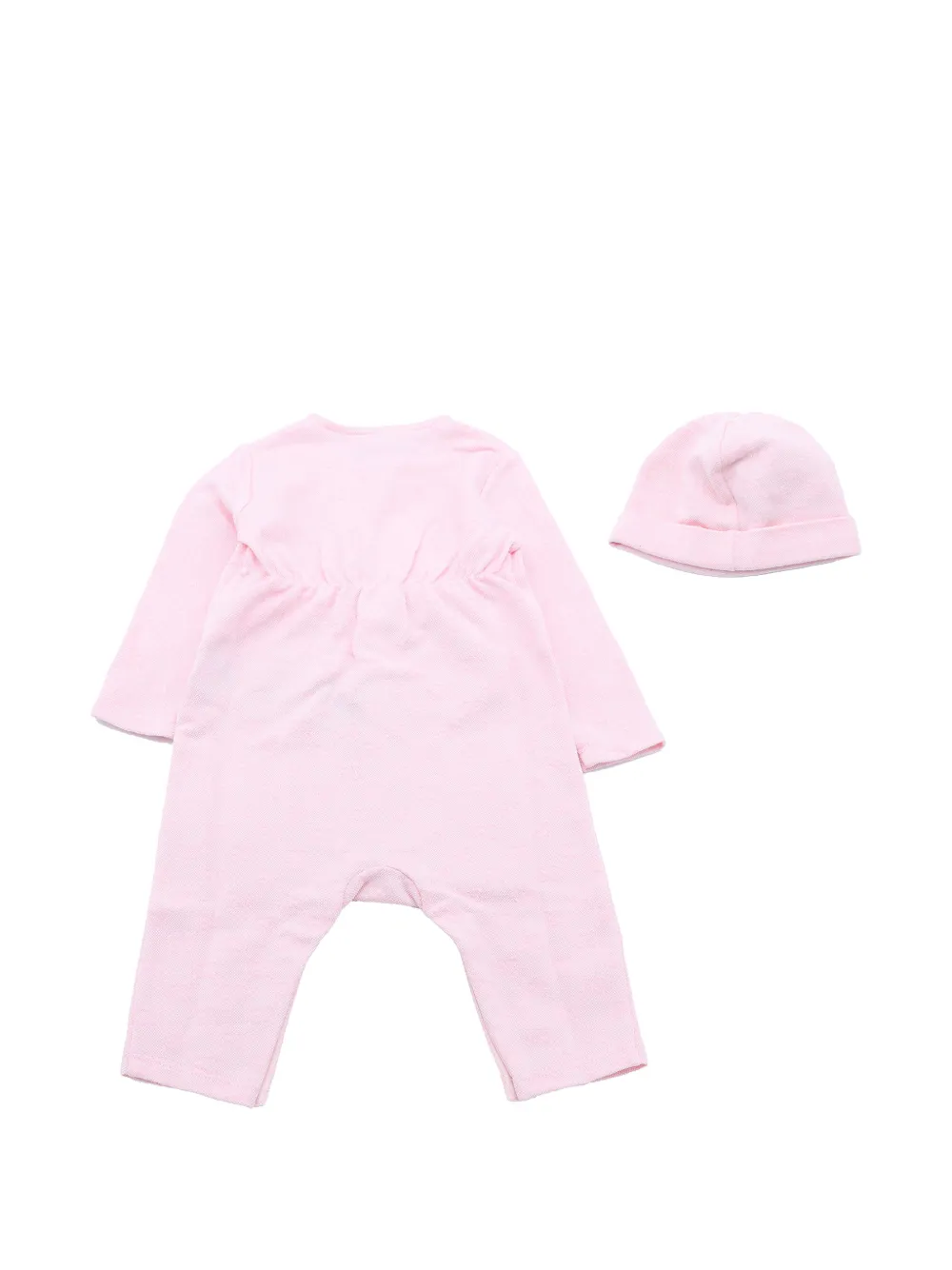 Gucci Kids Romper set met GG monogram-print Roze