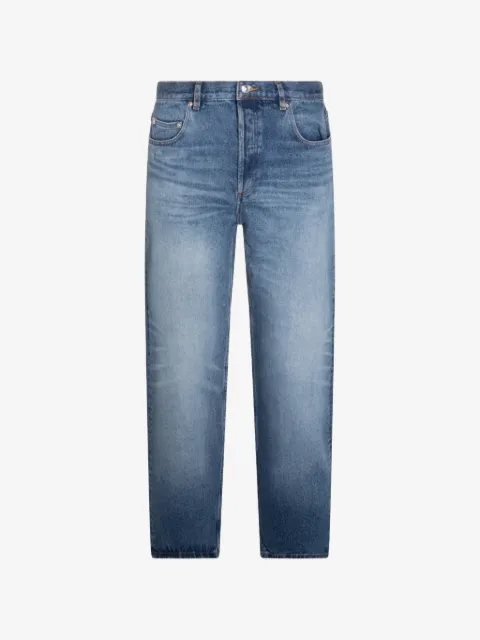 A.P.C. washed-indigo cotton jeans