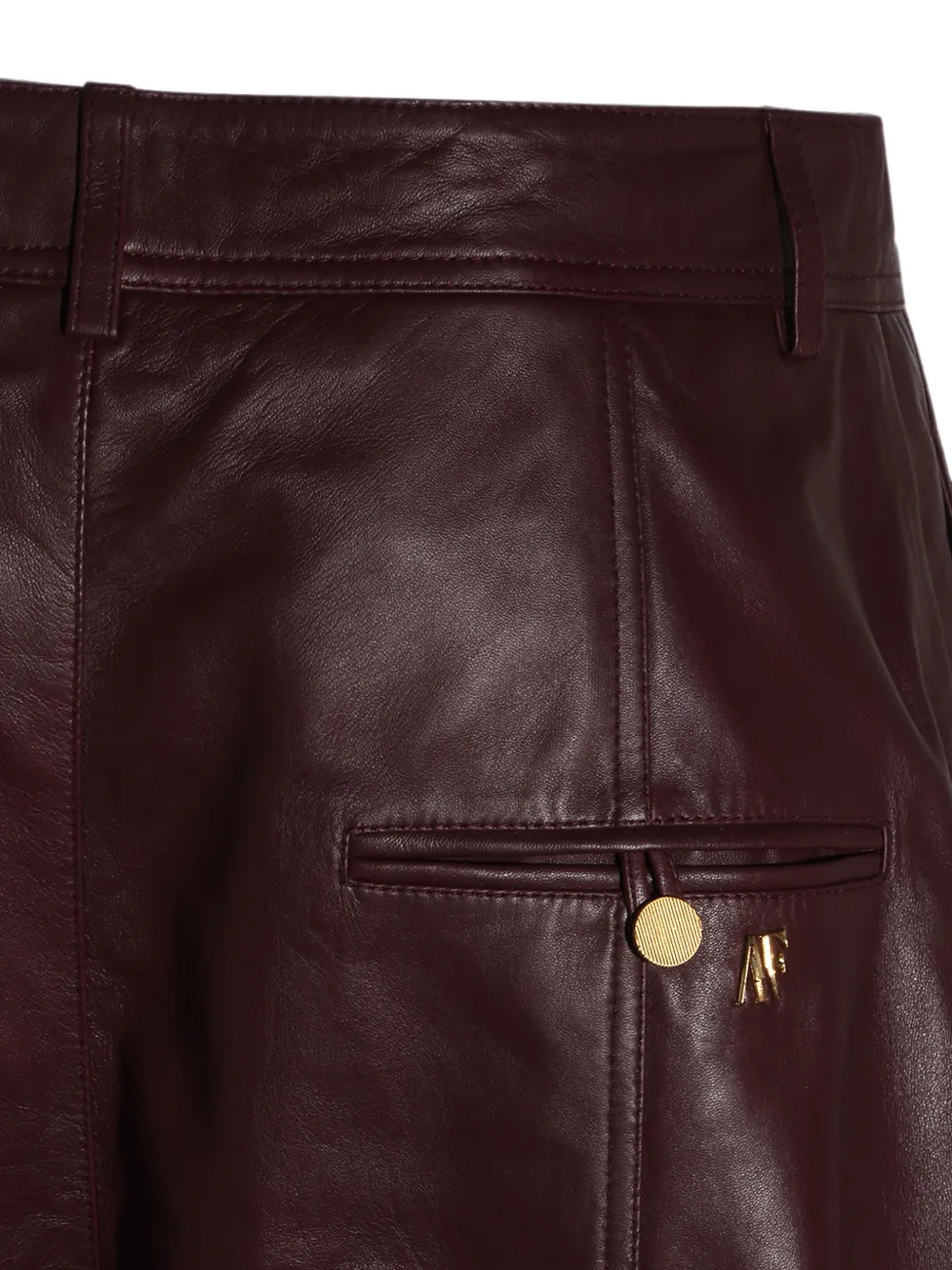 Alberta Ferretti Broek met wijde pijpen Rood