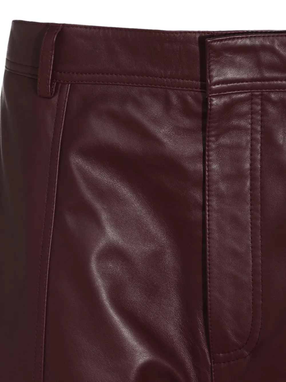 Alberta Ferretti Broek met wijde pijpen Rood