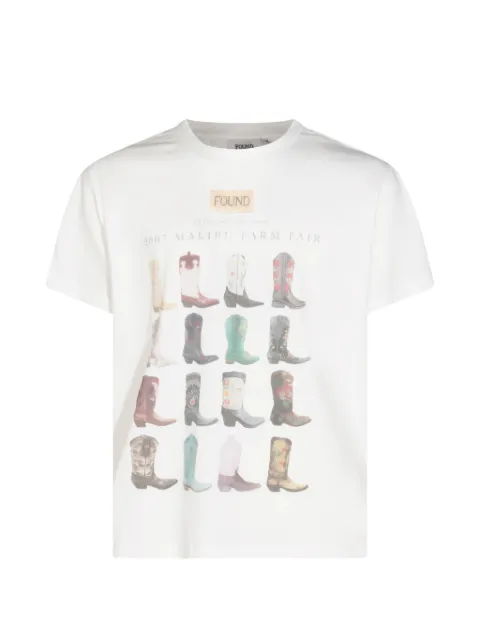 FOUND graphic-print T-shirt