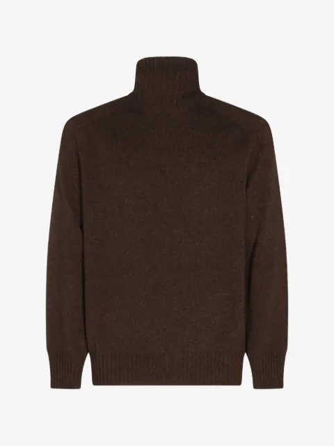 Malo jersey de cachemira con cuello vuelto