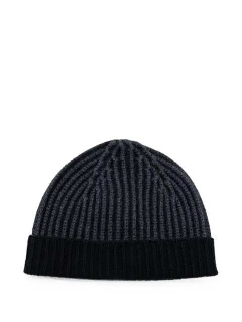 04651 / A TRIP IN A BAG ribbed-knit beanie hat