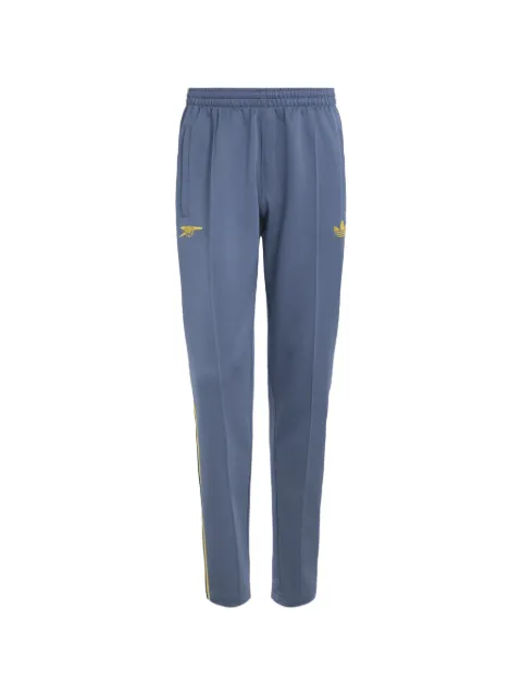 adidas logo-embroidered side-stripe track pants