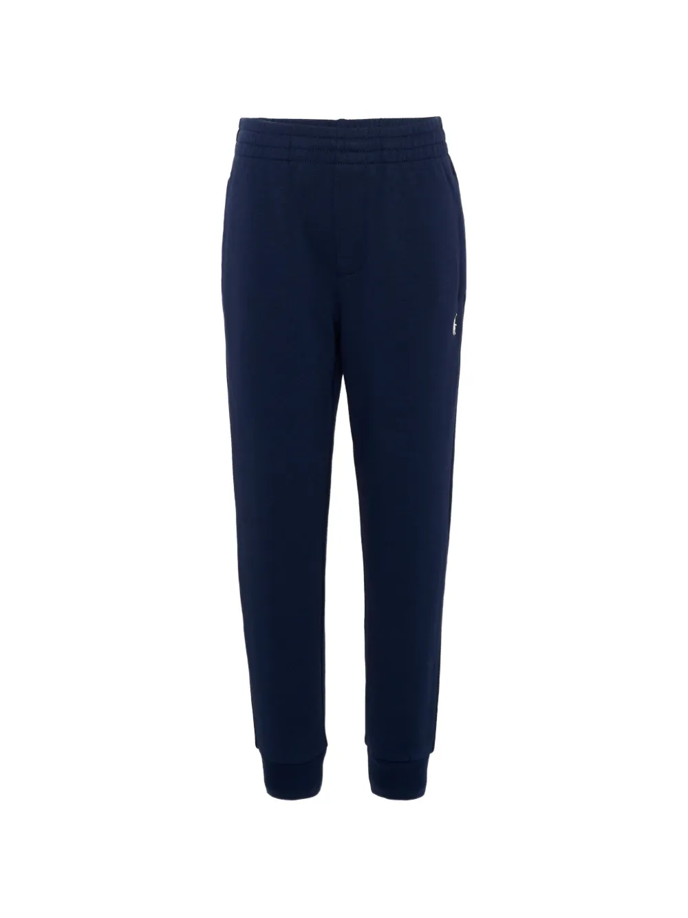 POLO RALPH LAUREN KIDS logo-embroidered elasticated-waistband track pants - Blu