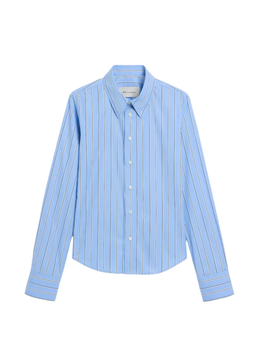 AMI Paris vertical-stripe shirt - Blau