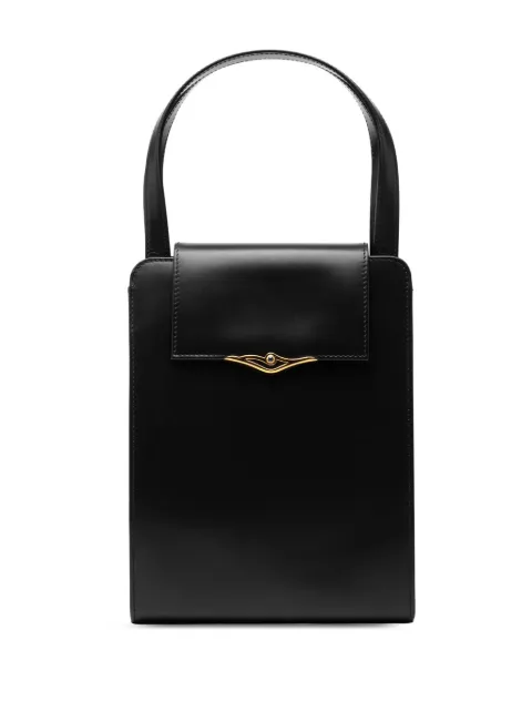 Cartier bolso de mano Sapphire Line de piel 20th Century