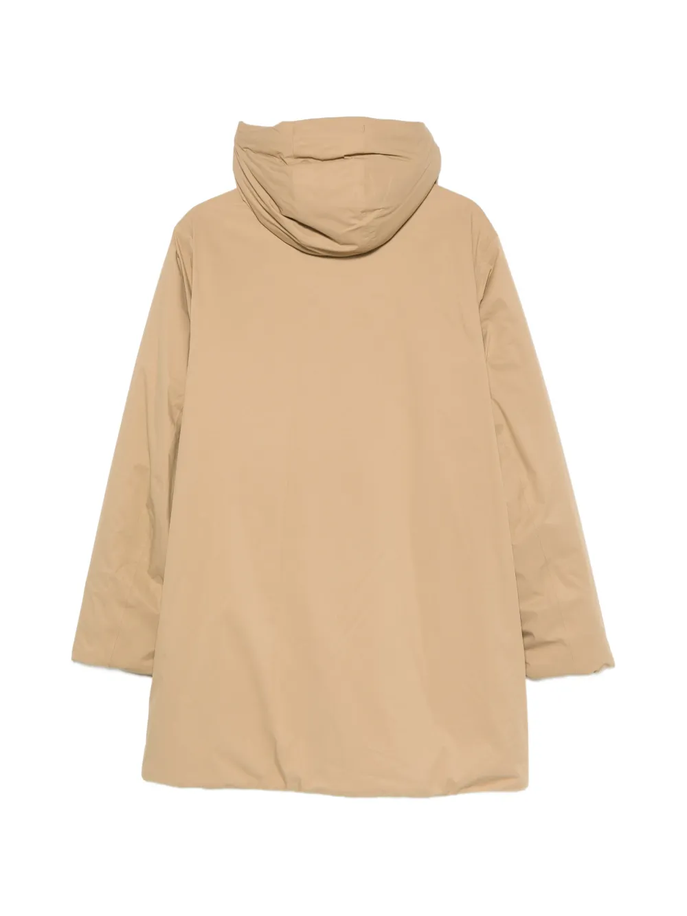 K-Way Sophie jas met capuchon en logo-patch Beige
