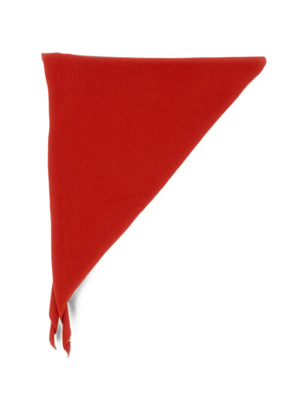 extreme cashmere Triangle sjaal in bandana-stijl Rood