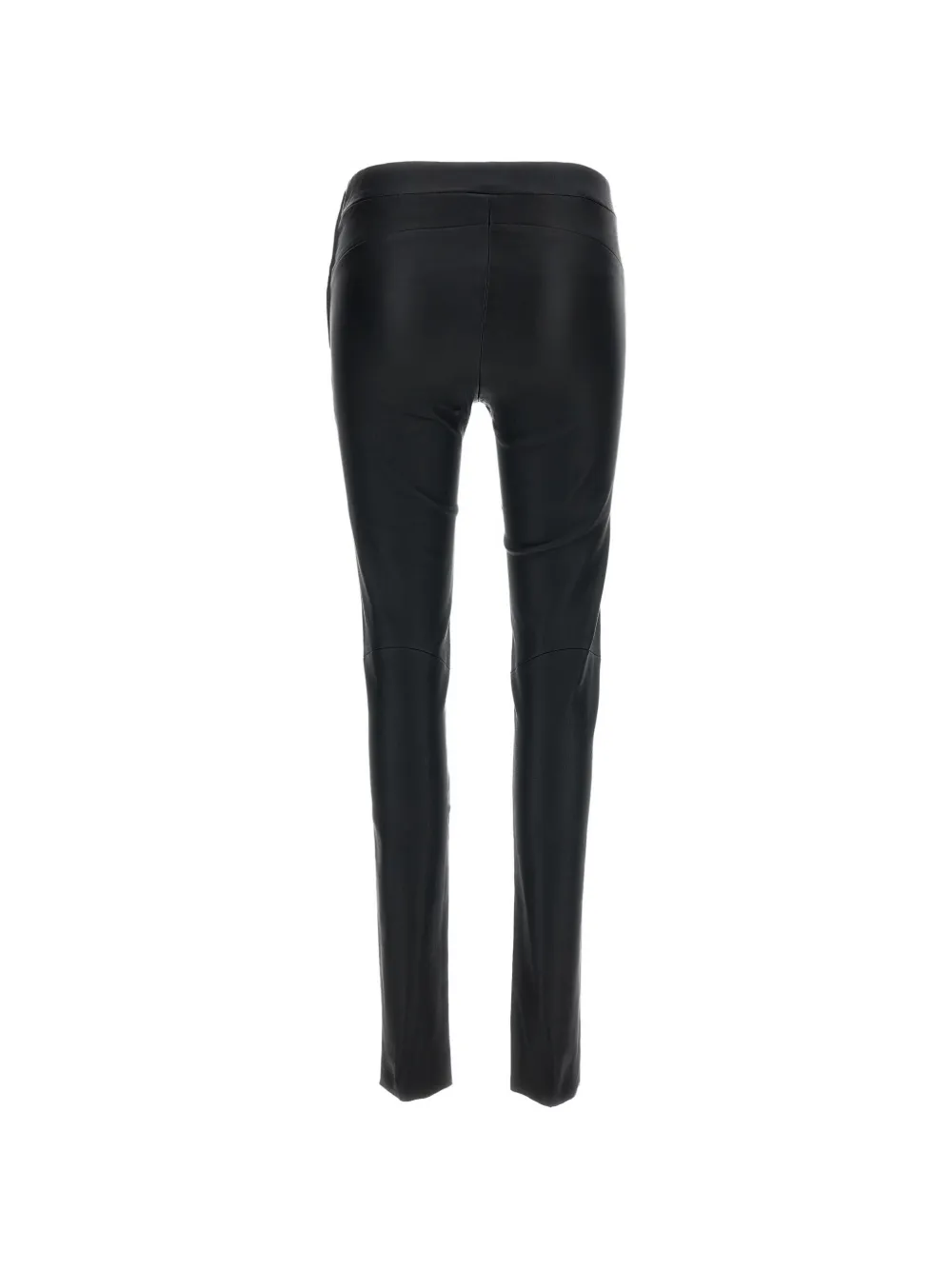 Arma leather skinny trousers Zwart