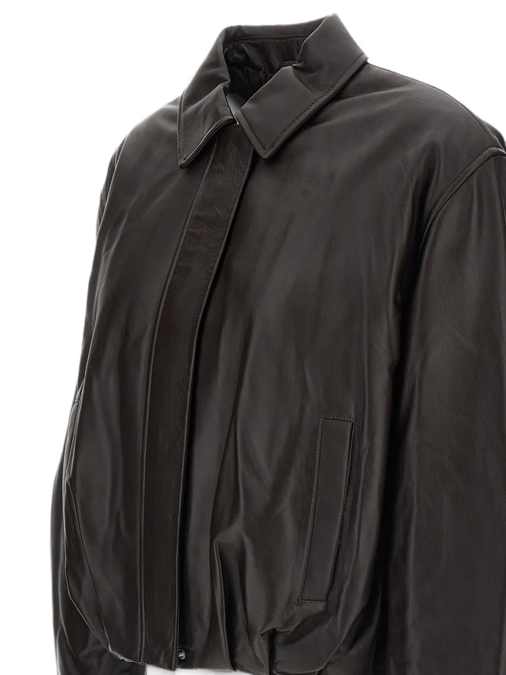 Arma Melis leather jacket Bruin