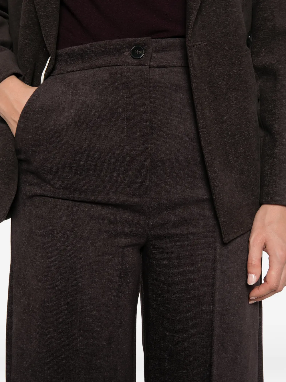 EMME gizio2 broek met zak Bruin