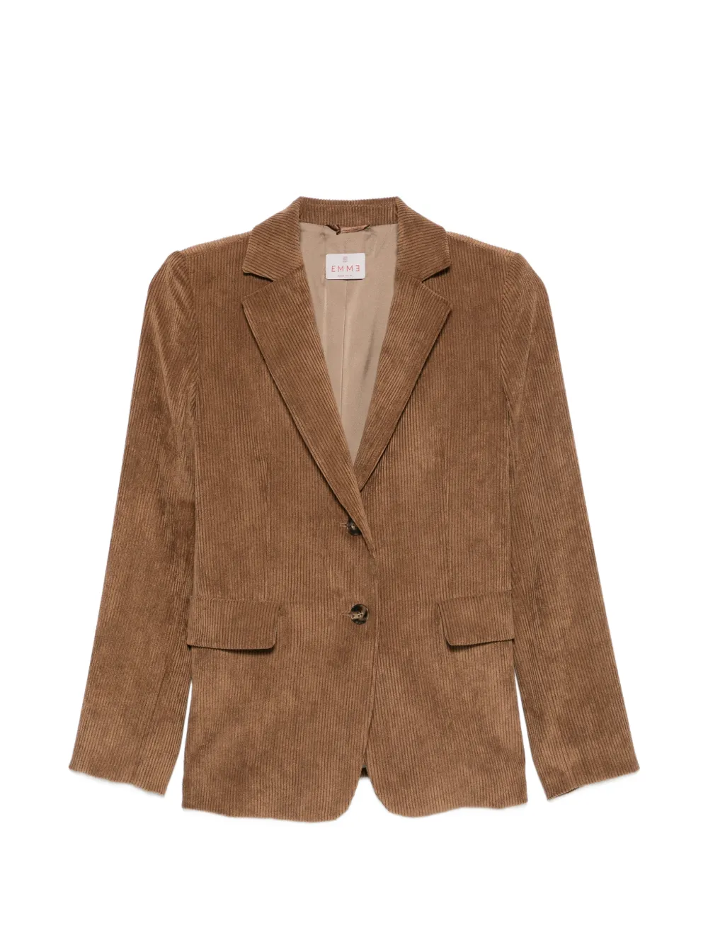 EMME corduroy-effect blazer