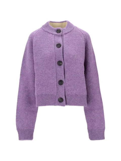 B.B. Walace	 Sherman crew-neck button-up cardigan