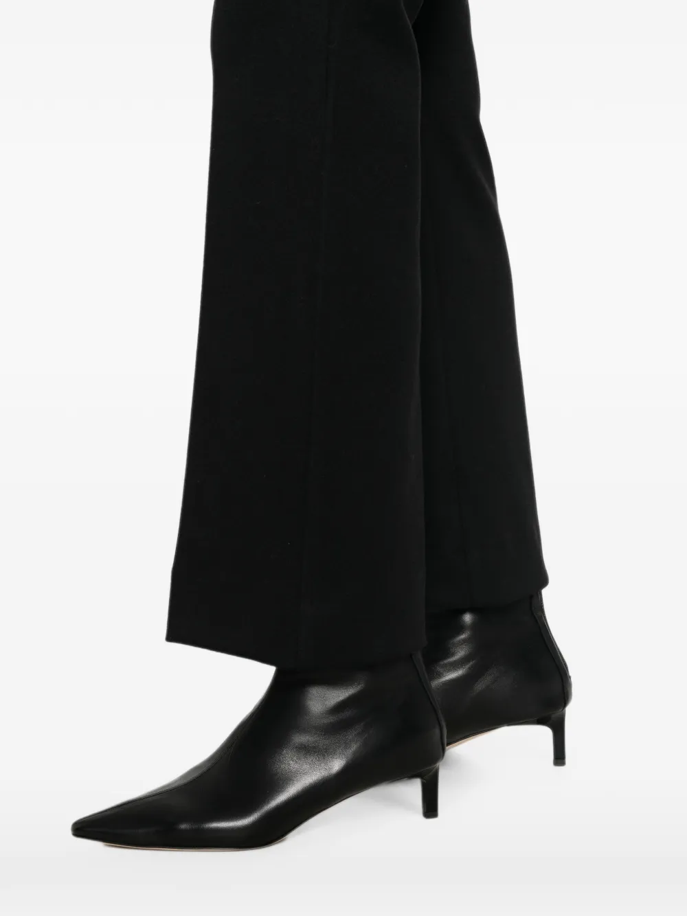 EMME High waist flared broek Zwart