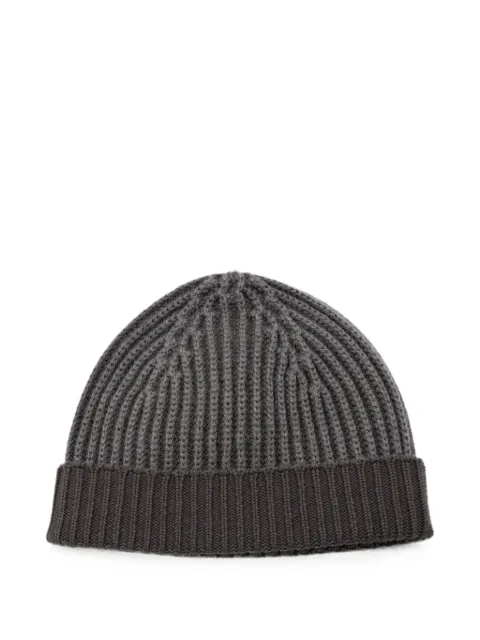 04651 / A TRIP IN A BAG ribbed-knit beanie hat