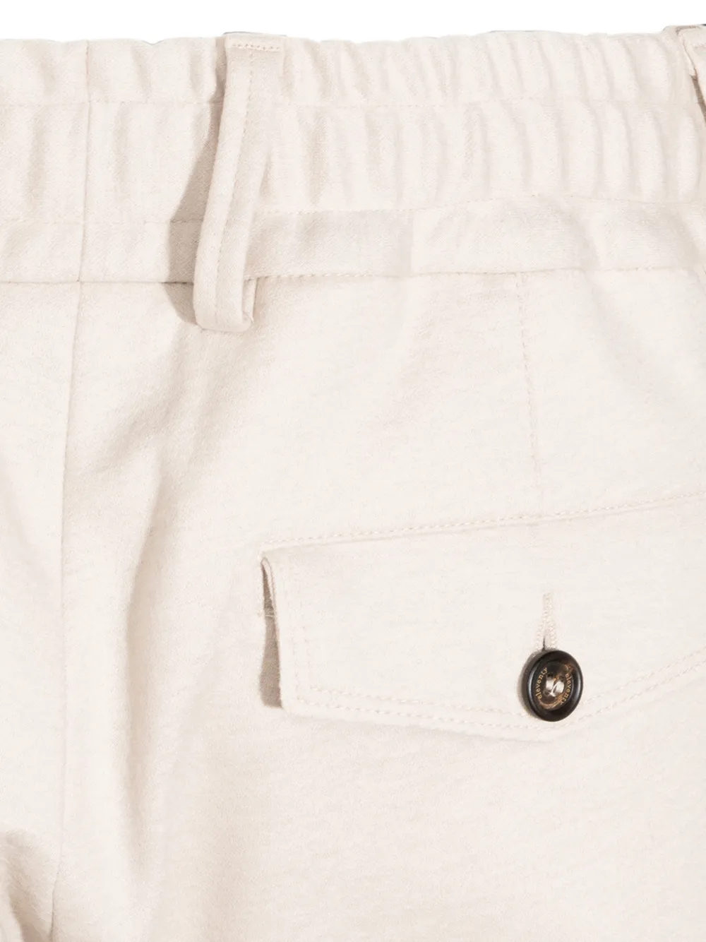 Eleventy Broek met trekkoordtaille Beige
